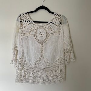 Coco + Jameson Crochet Beach Top